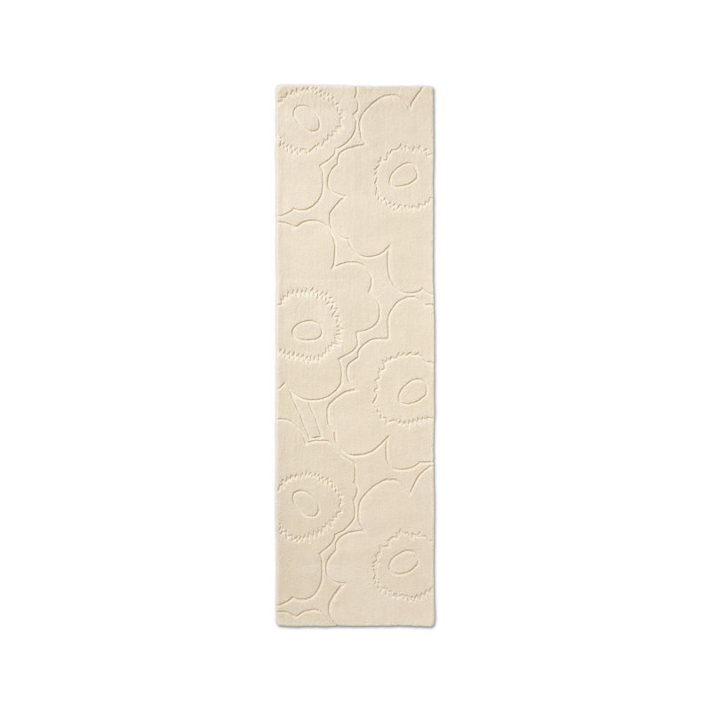 Piirto Unikko Natural White | 133701, Runner 2' x 8', Natural White