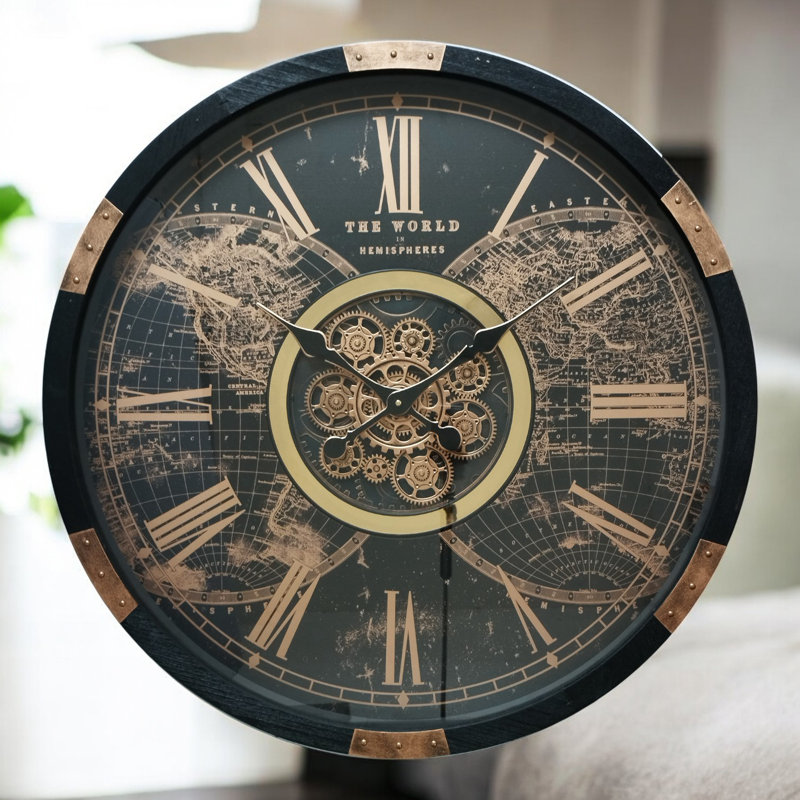 Metal Wall Clock