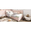 Lit de jour rembourré avec lit escamotable, canapé-lit simple simple, lits d'invités pour adultes et enfants, lit à lattes en métal, velours (sans matelas)-1385173442