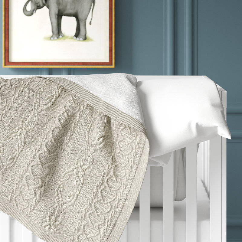 Couverture pour bébé Sloane, Crème