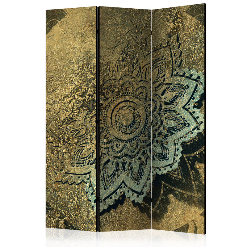 Jawhar Solid Wood Folding Room Divider, 3
