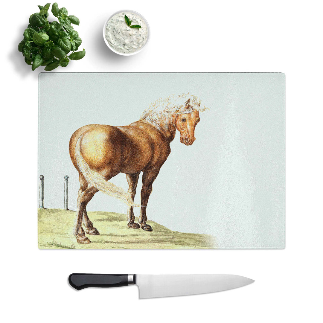 Glass Horse by A.B. De Boodt Chopping Board