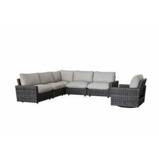 St Thomas Outdoor Motion  5 Piece Sectional