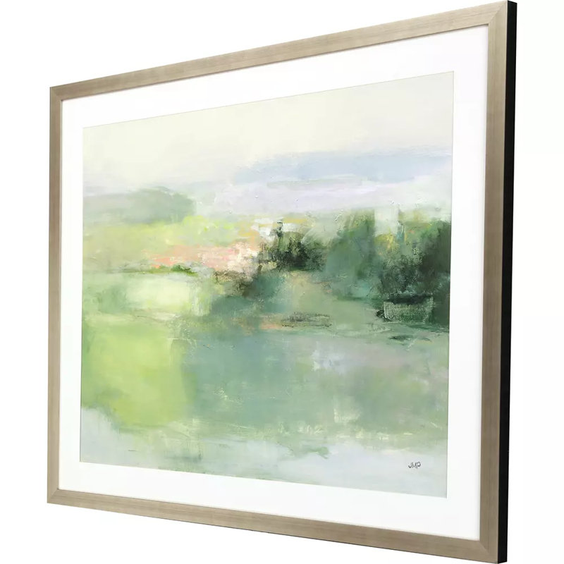«Gentle World» par Purinton - peinture à cadre unique