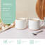 Mikasa Farmhouse Love Ceramic Mugs, 380ml, White