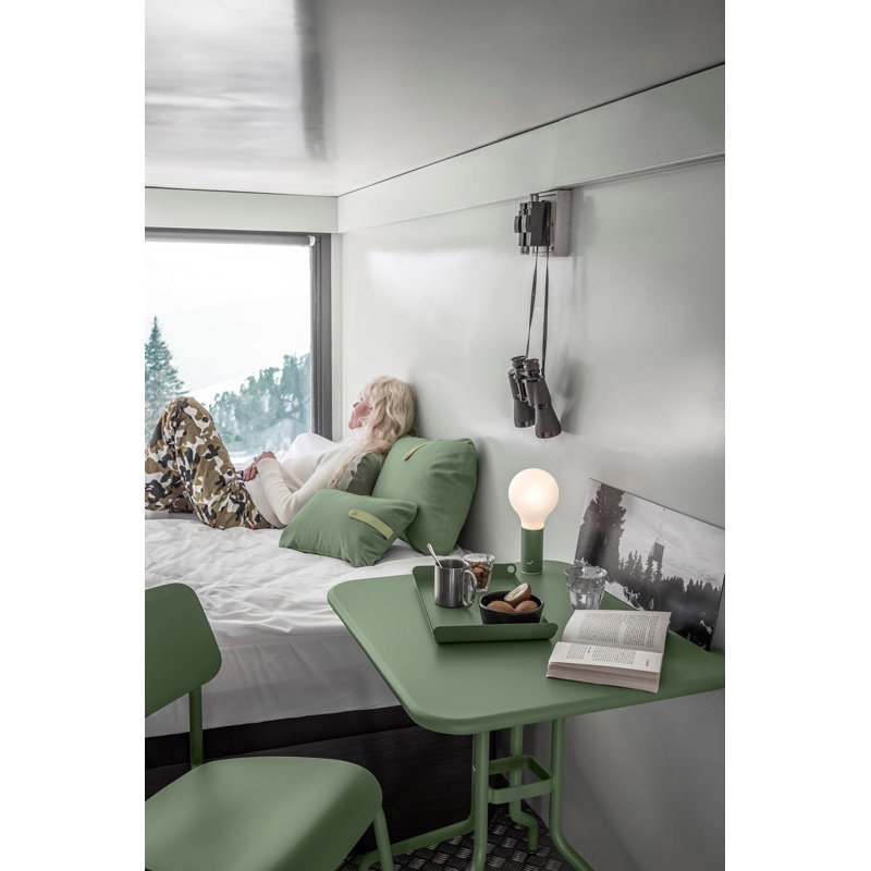 Studie Outdoor Dining Side Chair, Latte Beige