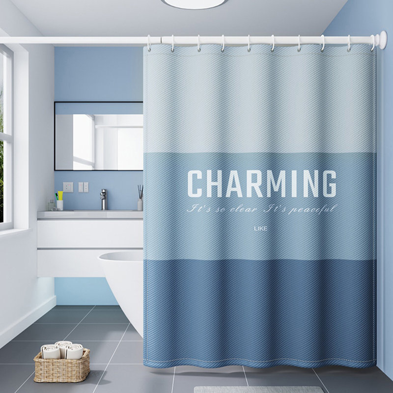 Shower Curtain With Hooks Included
