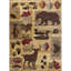 Tapis de couloir Rustic Charm avec motifs Southwestern