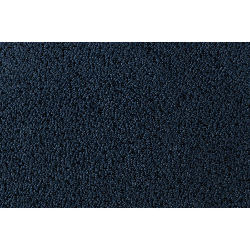 Très grand lit bleu marine, design contemporain, rabattable, recharge sans fil centrale et lumières DEL bleues avec lecture