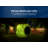 Outdoor Waterproof Solar Charging Rock Party Multicolor LED Bluetooth Speaker for Garden Accent