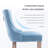 Upholstered Counter Stool with Solid Wood Frame-724752136-724752138