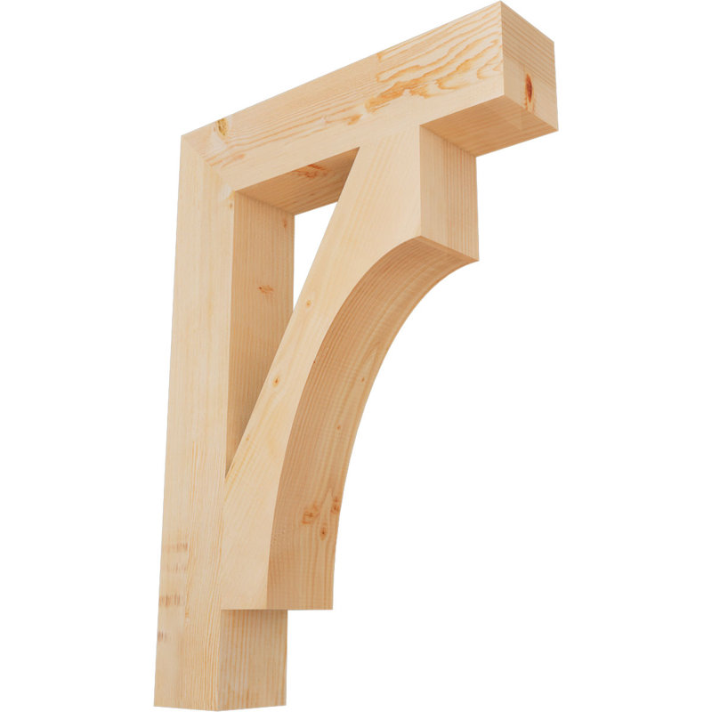 Support de bloc lisse Westlake l 5 5 po x P 28 po x H 40 po, H 40 po x l 5,5 po x P 28 po, Douglas (lisse)