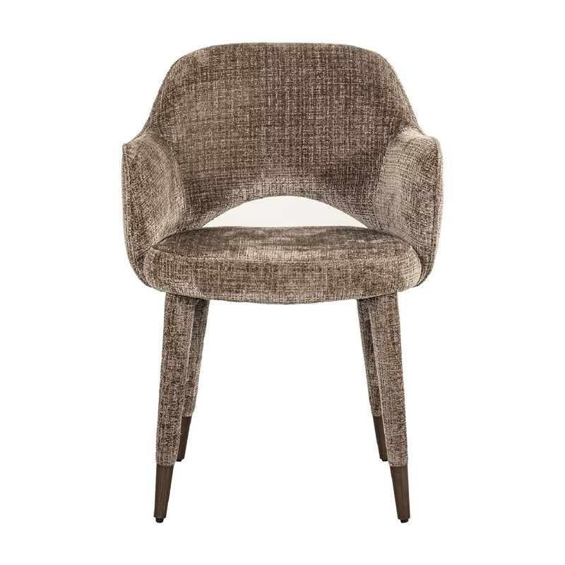 Fauteuil d'appoint Donnatella, Pierre chenille