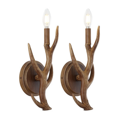 Asimakis Resin Candle Wall Light