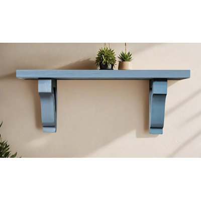 1" Shelves/W Corbels