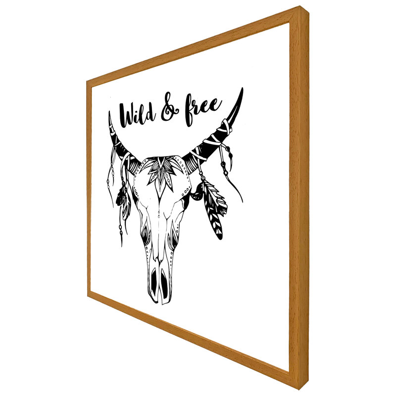 Stockville Single Picture Frame Print, 61cm H x 61cm W x 4cm D, Oak Framed