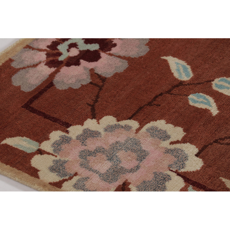 Art Deco Handmade Wool Area Rug