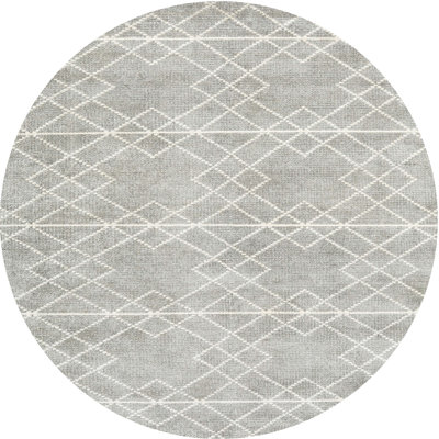 Tapis contemporain gris