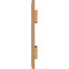 TimberCraft 5 3/8 "planches espacées avec des planches et des lattes, Western Red Cedar (par paire)-36421235-36421237
