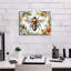 «Bee Parmi Watercolor Flowers» par Momart, art mural sur toile-1653102343