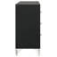 Commode 6 tiroirs Kamarcus - noir-114762564