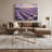 Botanical Lavender Purple Canvas Wall Art