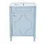 Meuble-lavabo 24 po avec lavabo en céramique