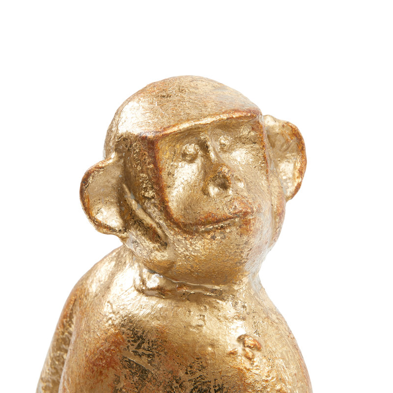 Tamarin Bookends (Pair), Gold