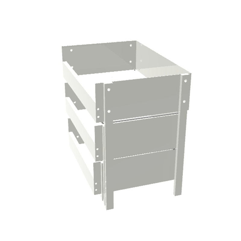 Rangement de tiroir polyvalent H 13,86 po x l 9,84 po x P 15,75 po Aradene