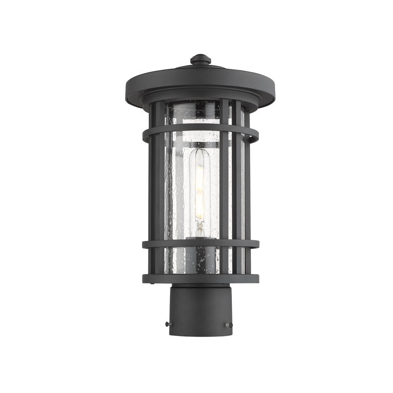 Luminaire suspendu à 1 lumière Maag, Noir