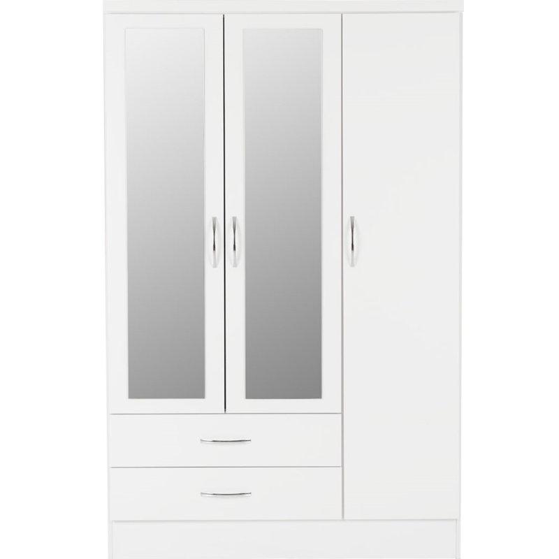 Rauchtown 3 Door Wardrobe, White