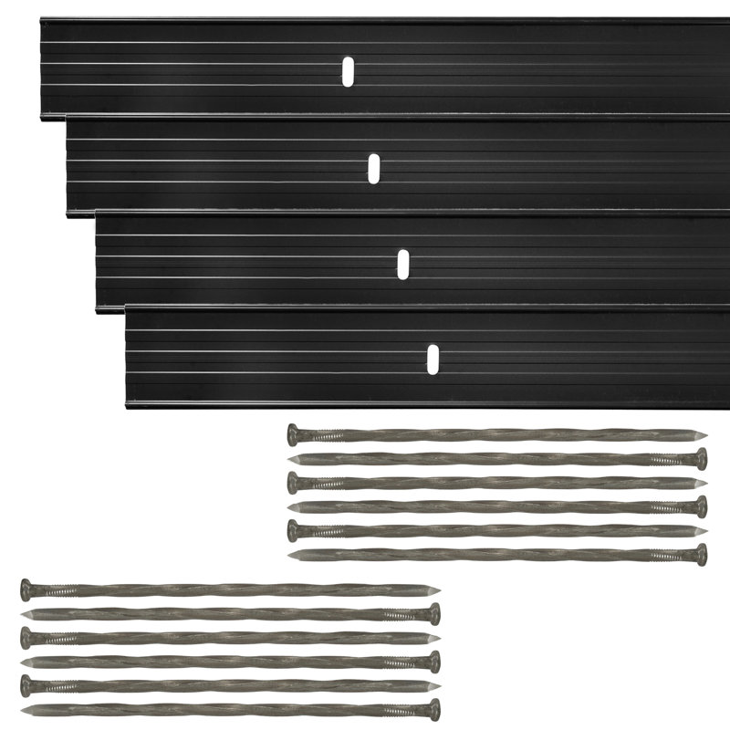 EZ Edging (72'/Box) -, Black Paint