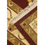 Tapis rouge traditionnel Kilim & Sumak rouge vin 7X10