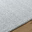 Rectangle Pente Solid Colour Hand Loomed Recycled P.E.T. Area Rug in Grey-1971717510