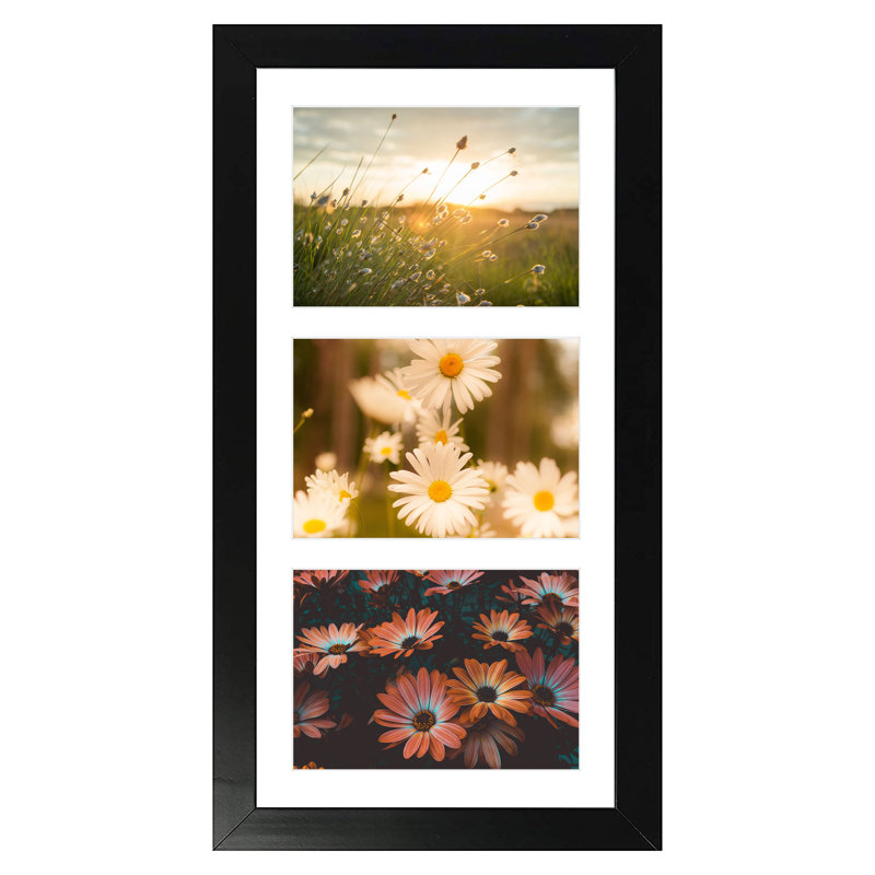 Cadre photo Campuzano, Noir, 4 po x 6 po, 7 po x 14 po