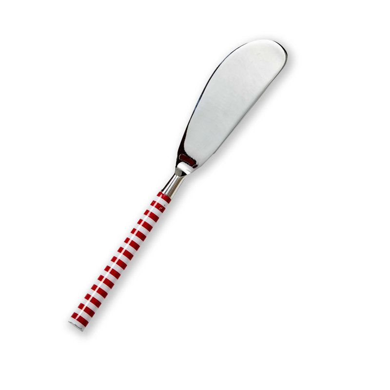 Candy Stripe Spreader Red Stainless Steel Everyday