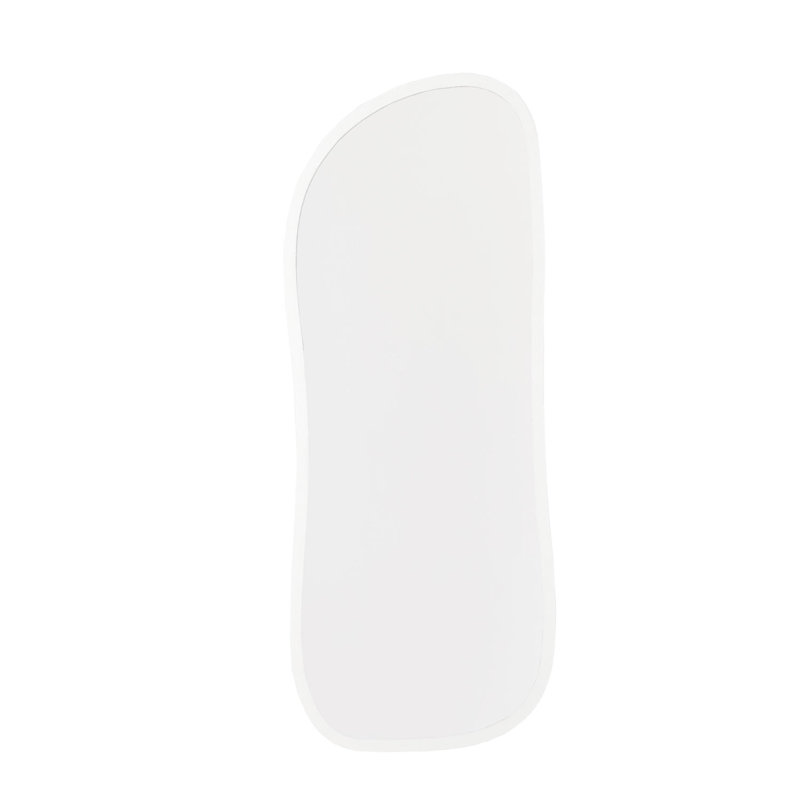 Leamarie Wood Flat Wall Mirror