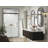 Levity Plus Less Sliding Shower Door, 77-9/16 In. H X 44-5/8 - 47-5/8 In. W, With 5/16 In.-Thick Crystal Clear Glass-71812625