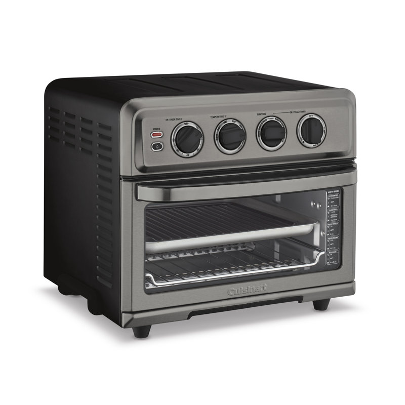 Cuisinart Air Fryer Toaster Oven with Grill, Black