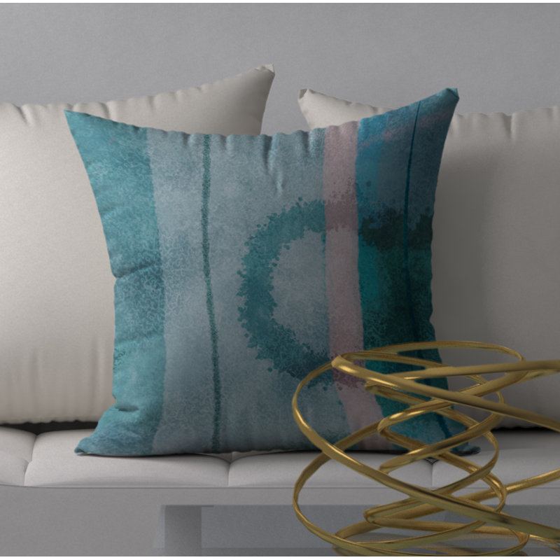 Housse de coussin carrée/insert, 18" x 18"