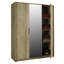 Paravia 3 Door Manufactured Wood Wardrobe