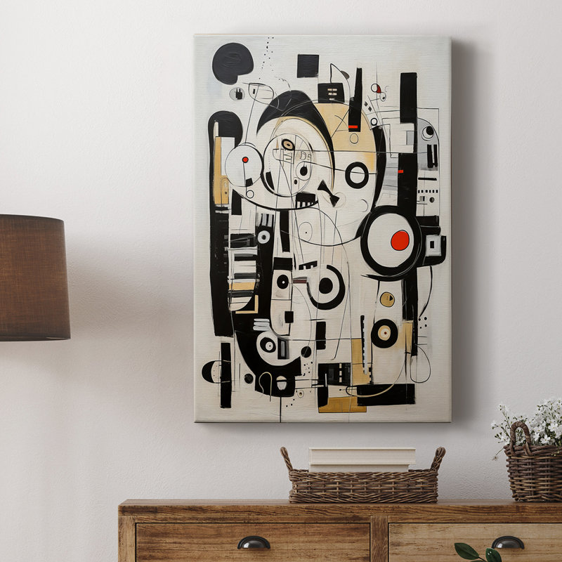 ABSTRACT Series CECLXIX - Cavas de galerie sur mesure, H 18 po x l 12 po