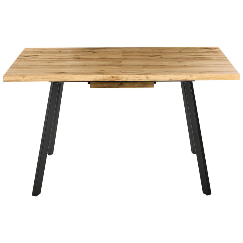 Extendable Metal Base Dining Table