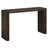 Jearline Modern Solid Wood Console Table with Wire Brushed Texture | 15" Slim Depth, Multi-Functional Use-5364428-64208249