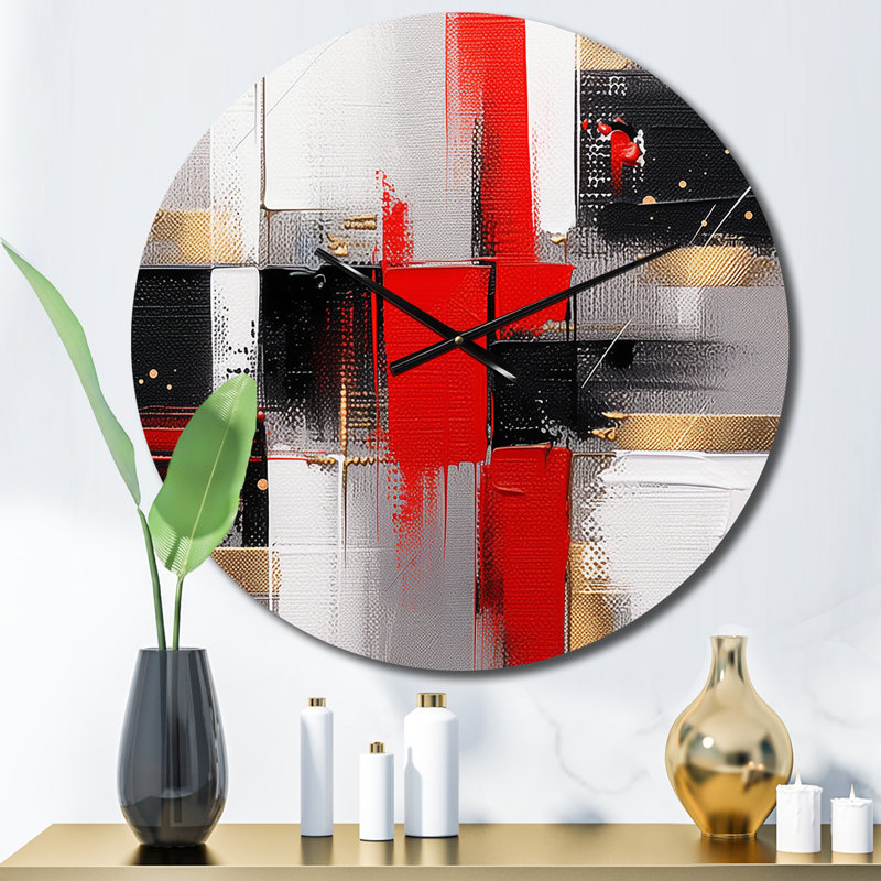 Metal Wall Clock, Small