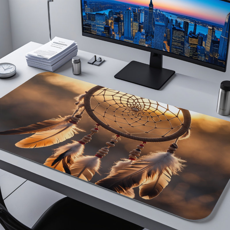Polyester Desk Pad, 31.5x15.5