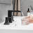 2-handle Bathroom Faucet with Drain Assembly