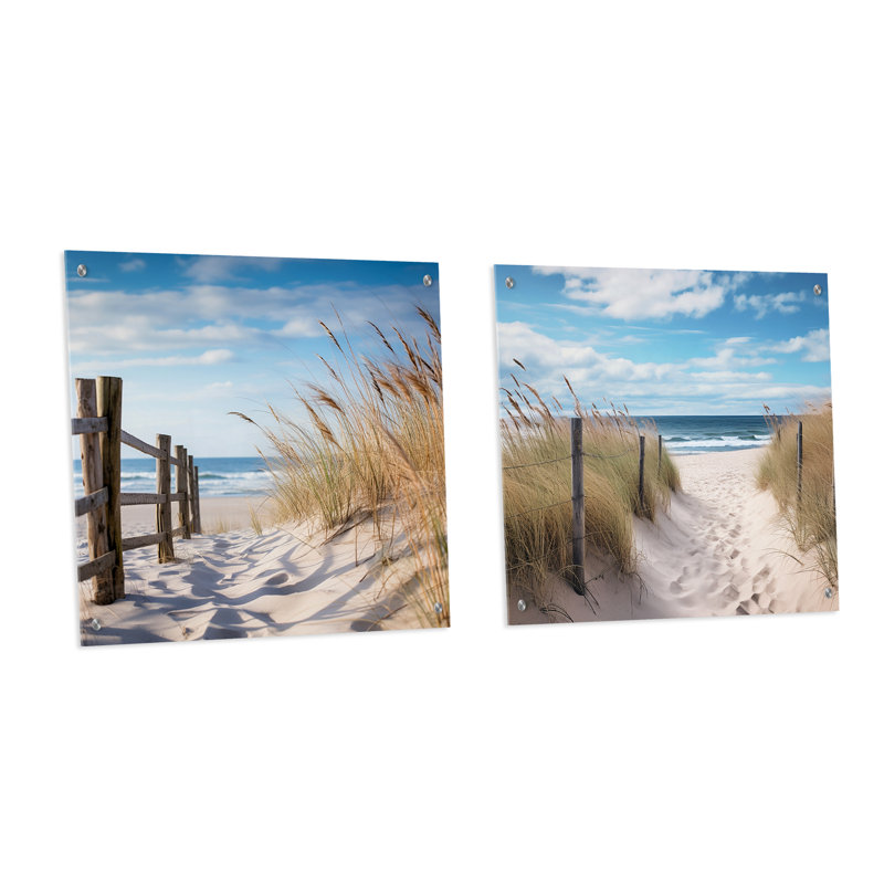 Ensemble de 2 verres muraux Rothstrild, H 16 po x l 33 po