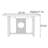 New Chinese Style Old Elmwood Hallway Console-1751229326