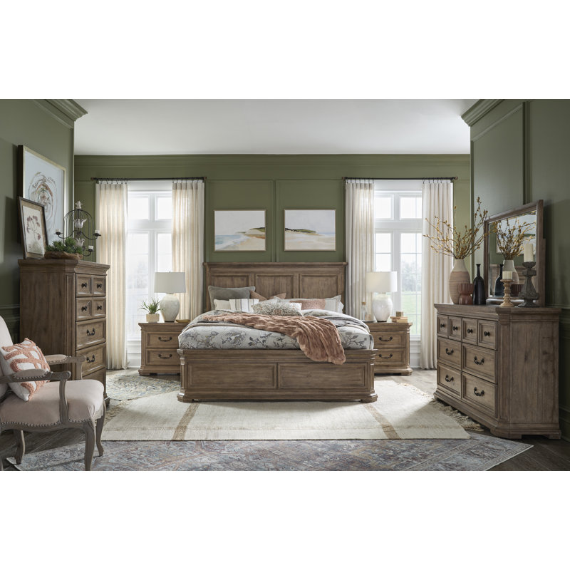 Queen Panel Bed, Queen